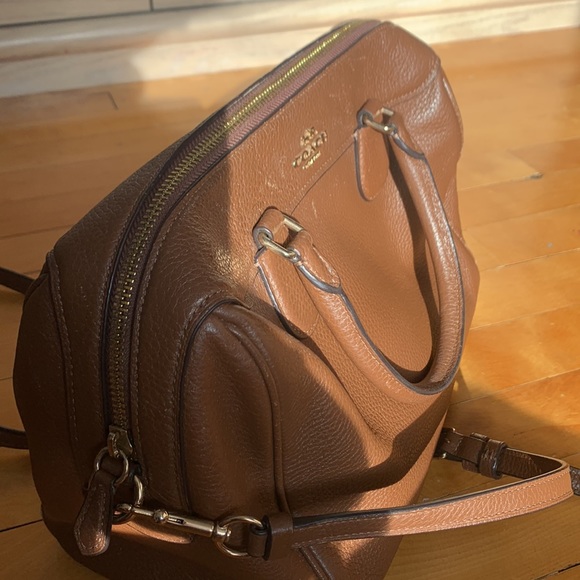 Coach Crossbody Small Bowling Bag with Gold Features - Picture 5 of 8